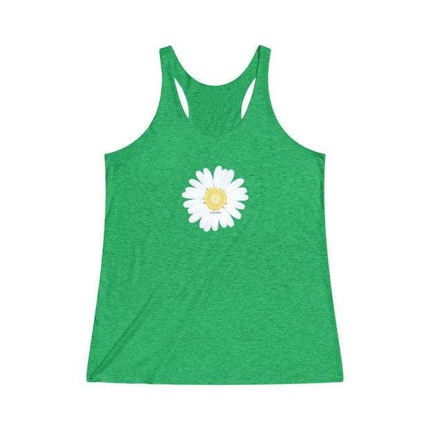 Upsy-Daisy Tri-Blend Racerback Tank (multiple color options)