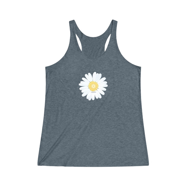 Upsy-Daisy Tri-Blend Racerback Tank (multiple color options)