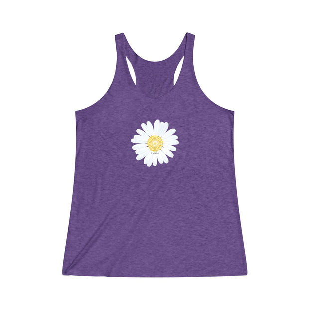Upsy-Daisy Tri-Blend Racerback Tank (multiple color options)