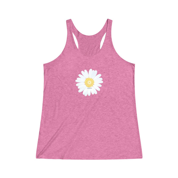Upsy-Daisy Tri-Blend Racerback Tank (multiple color options)