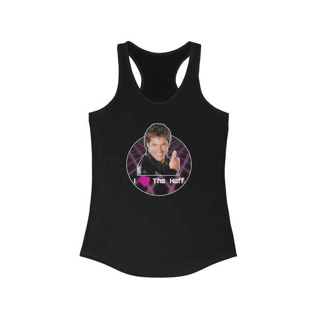 I Heart The Hoff Racerback Tank Top