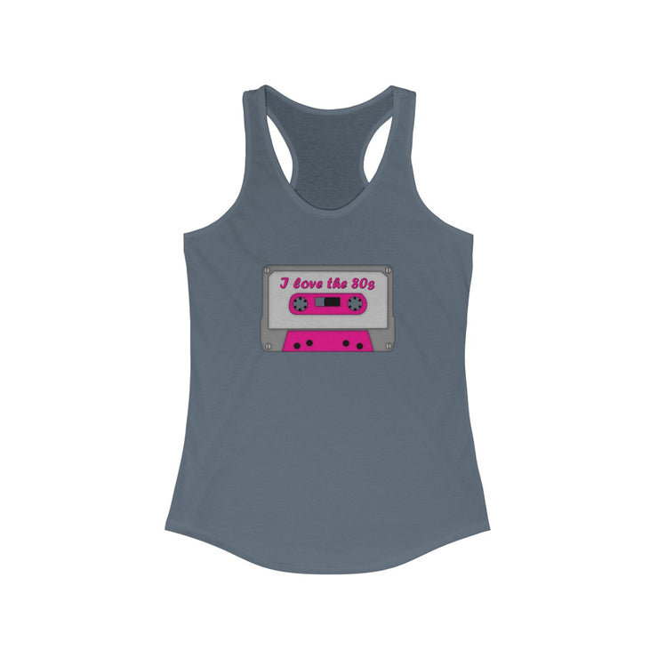 "I Love the 80's" Racerback Tank