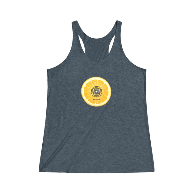 Garden Party Refresher Tri-Blend Racerback Tank