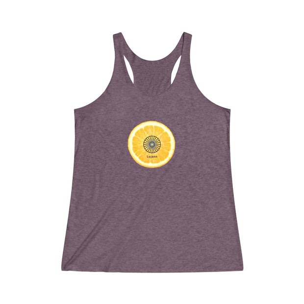 Garden Party Refresher Tri-Blend Racerback Tank