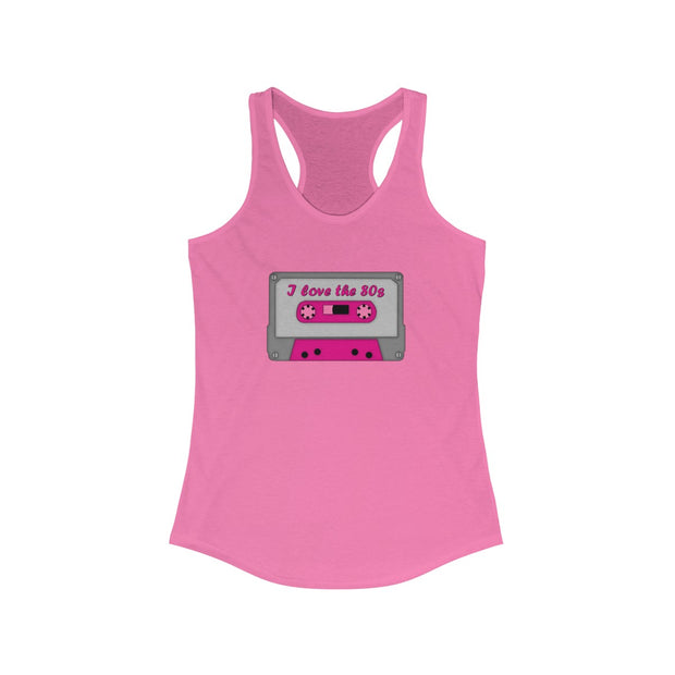 "I Love the 80's" Racerback Tank