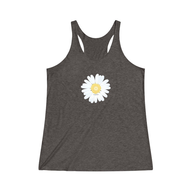 Upsy-Daisy Tri-Blend Racerback Tank (multiple color options)
