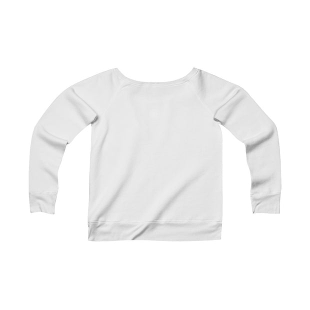 "I Heart The Hoff" Wide Neck Sweatshirt