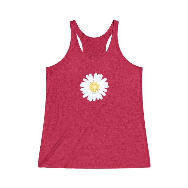 Upsy-Daisy Tri-Blend Racerback Tank (multiple color options)