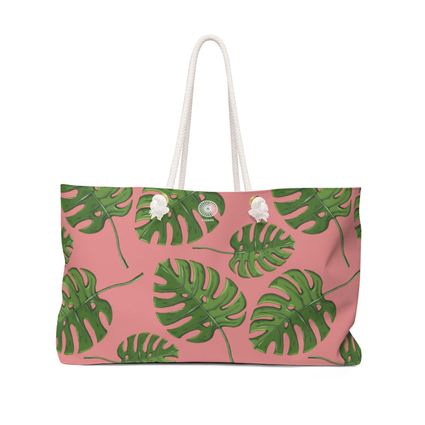 Pink Palms Hotel Weekender Bag