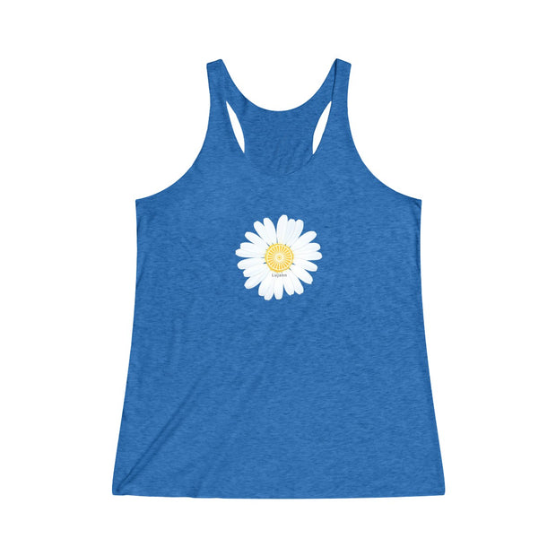 Upsy-Daisy Tri-Blend Racerback Tank (multiple color options)