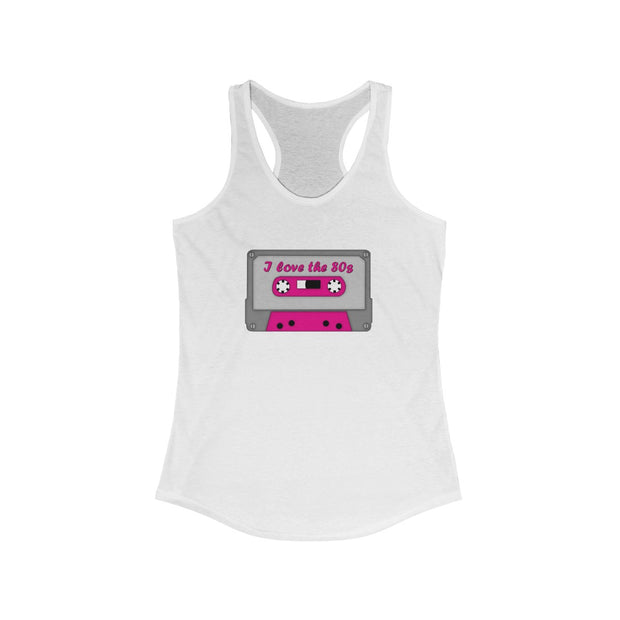 "I Love the 80's" Racerback Tank