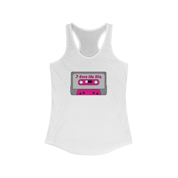 "I Love the 80's" Racerback Tank