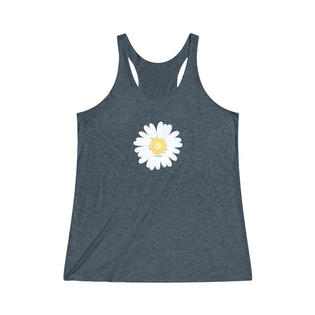 Upsy-Daisy Tri-Blend Racerback Tank (multiple color options)