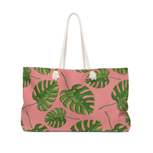 Pink Palms Hotel Weekender Bag