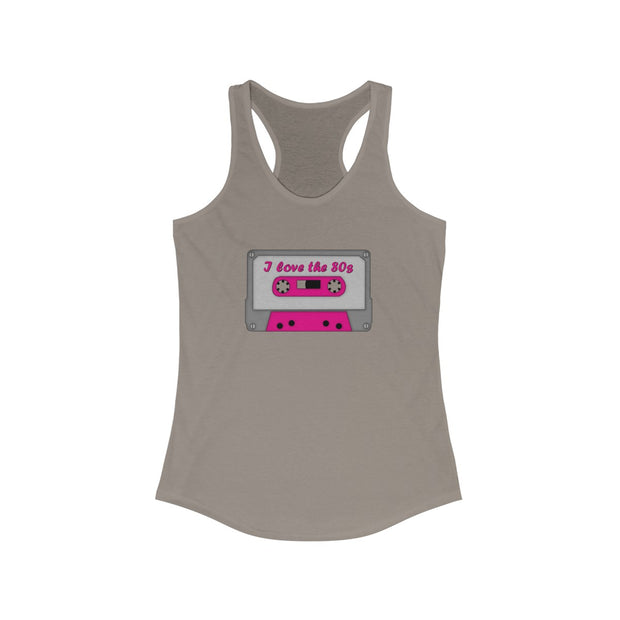 "I Love the 80's" Racerback Tank