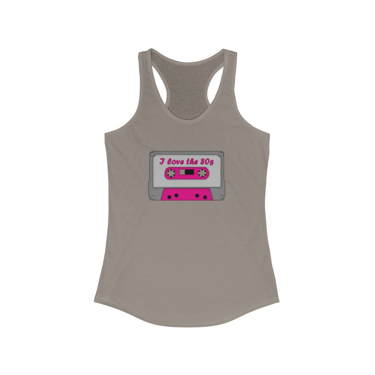"I Love the 80's" Racerback Tank