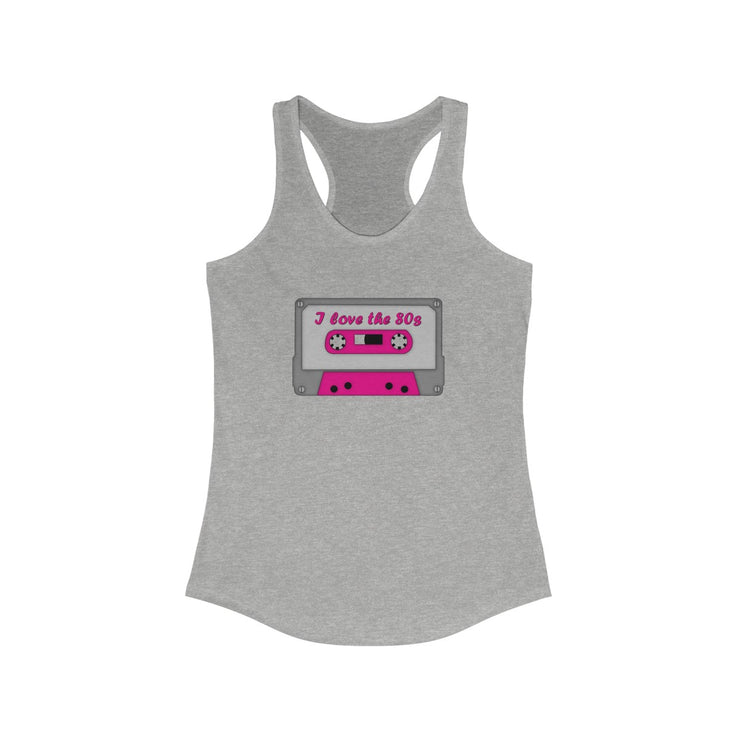 "I Love the 80's" Racerback Tank