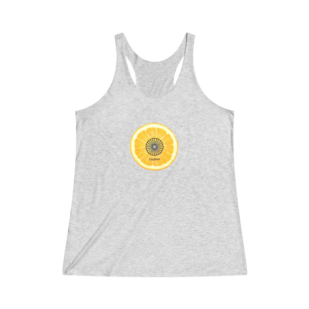 Garden Party Refresher Tri-Blend Racerback Tank