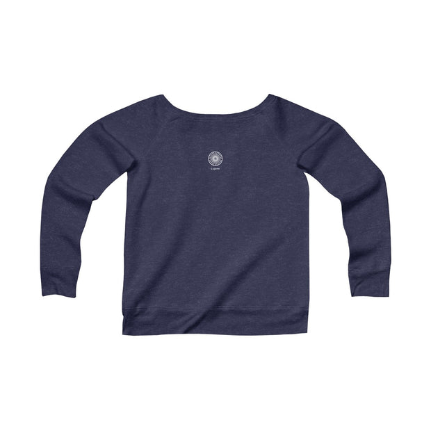 "I Heart The Hoff" Wide Neck Sweatshirt