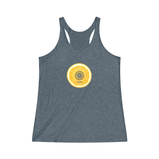 Garden Party Refresher Tri-Blend Racerback Tank