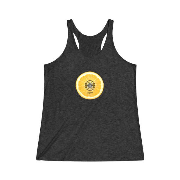 Garden Party Refresher Tri-Blend Racerback Tank