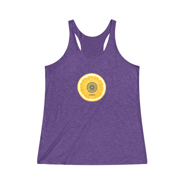 Garden Party Refresher Tri-Blend Racerback Tank