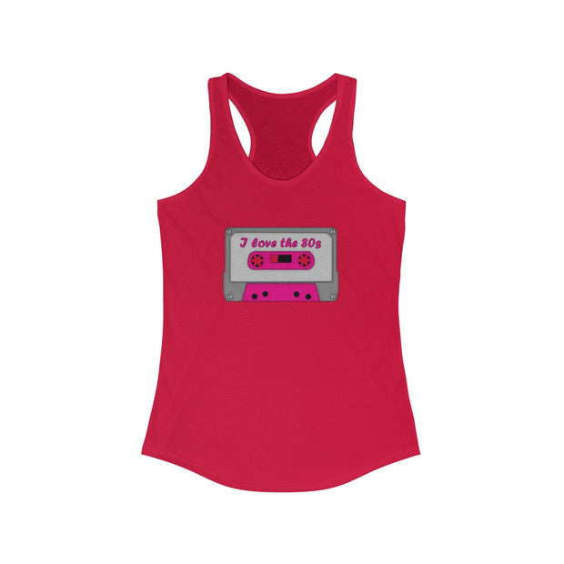 "I Love the 80's" Racerback Tank