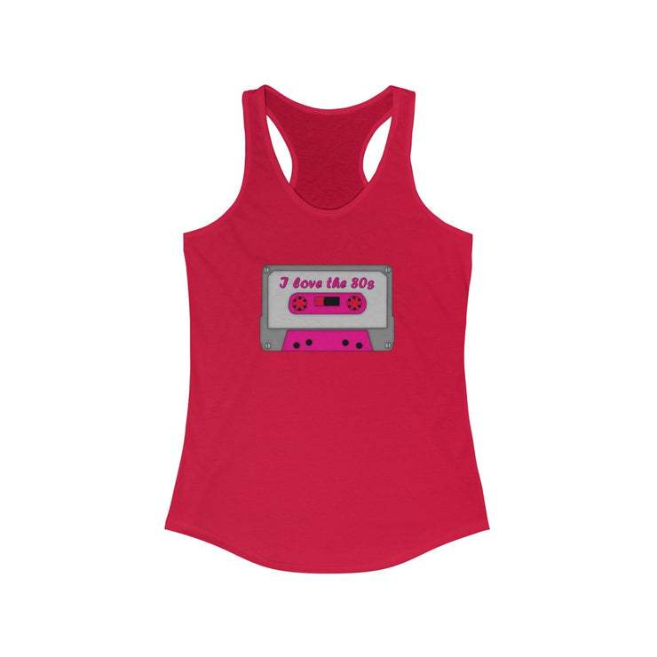 "I Love the 80's" Racerback Tank