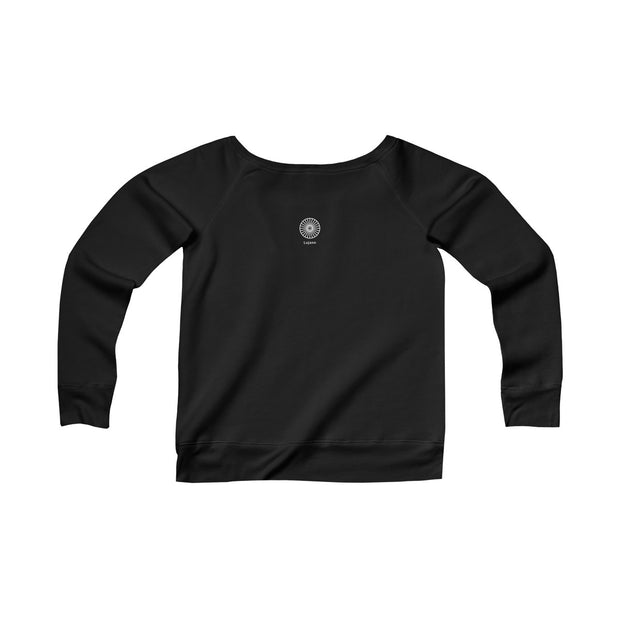 "I Heart The Hoff" Wide Neck Sweatshirt