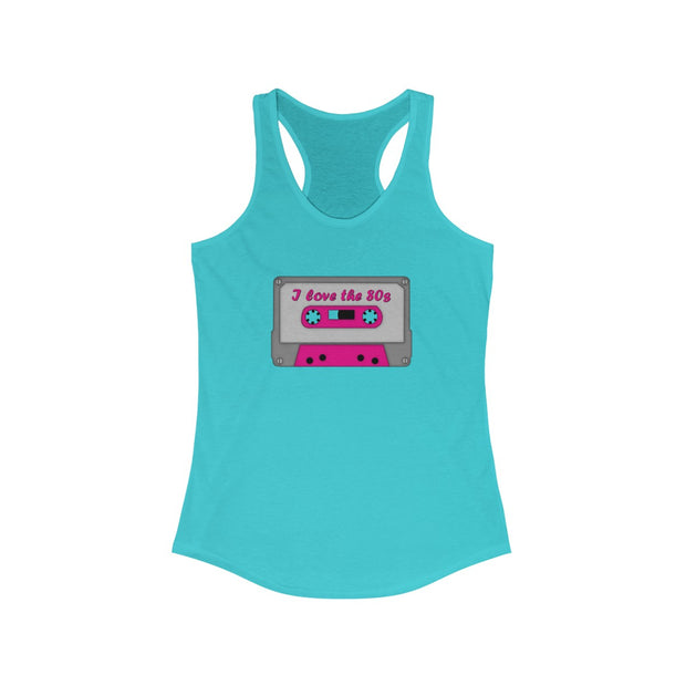 "I Love the 80's" Racerback Tank
