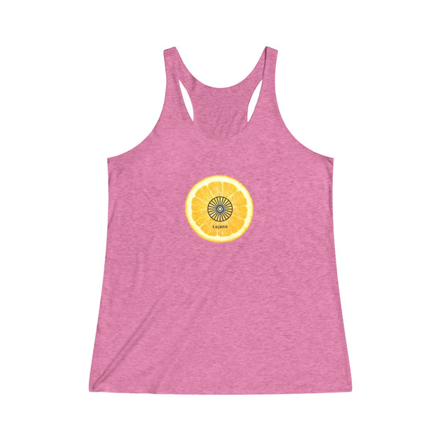 Garden Party Refresher Tri-Blend Racerback Tank
