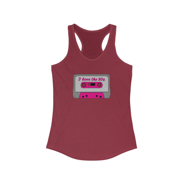 "I Love the 80's" Racerback Tank