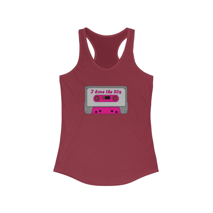 "I Love the 80's" Racerback Tank