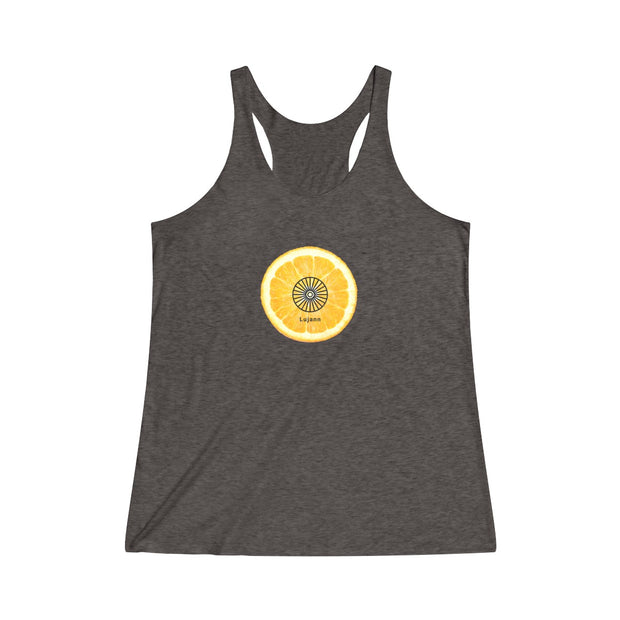 Garden Party Refresher Tri-Blend Racerback Tank
