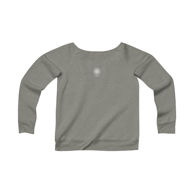 "I Heart The Hoff" Wide Neck Sweatshirt