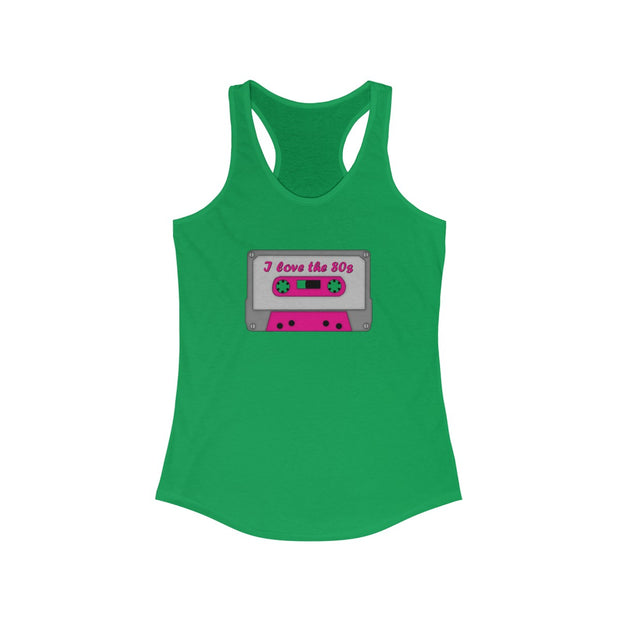 "I Love the 80's" Racerback Tank