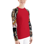 "Horror Flix" Land & Sea Fitness Top