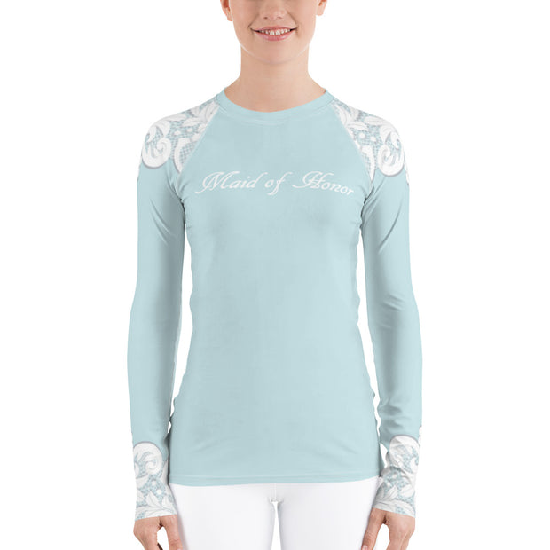 Something Blue Maid of Honor Fitness Top