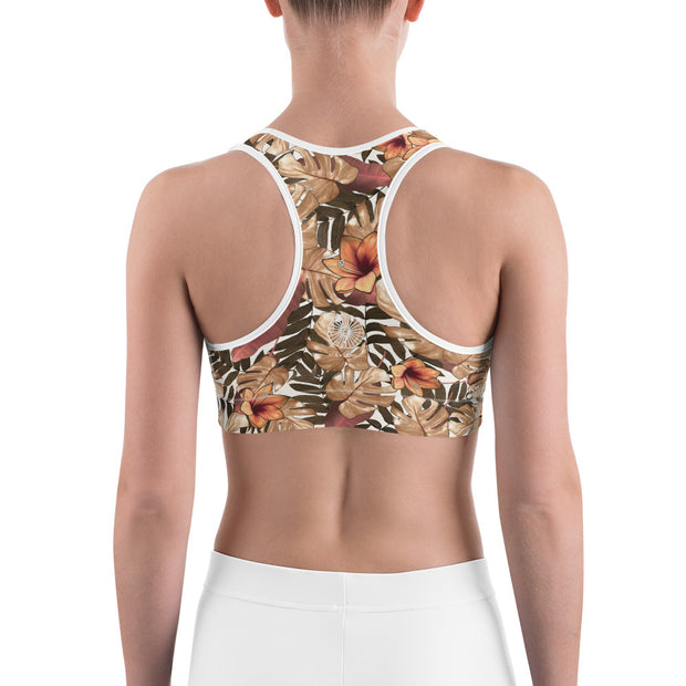 "Desert Bloom" Unpadded Fitness Bra