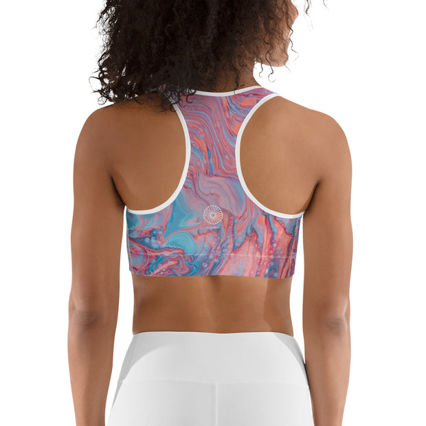Palm Desert Melt Sports Bra