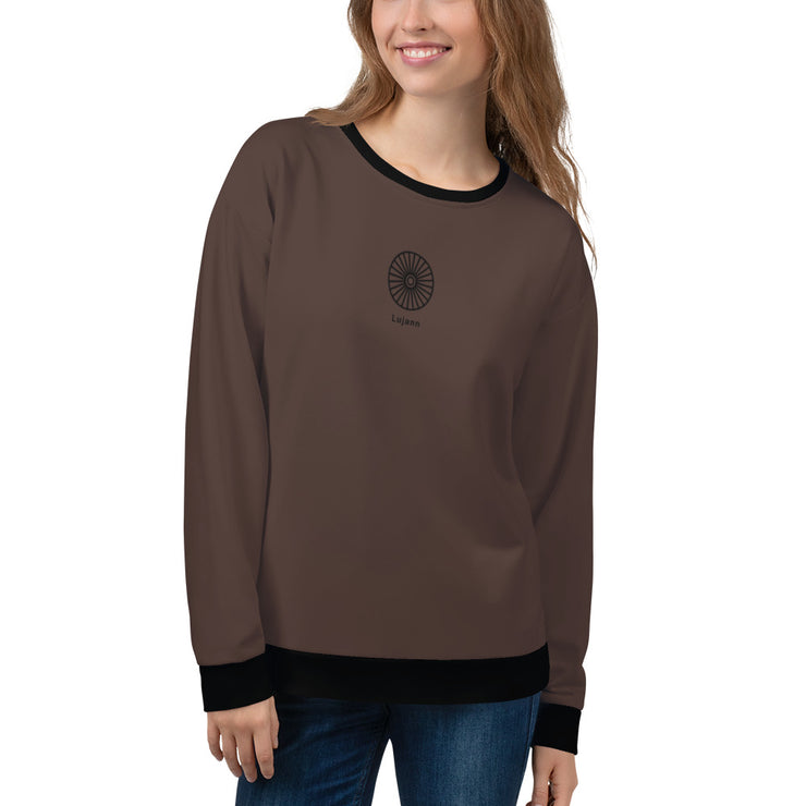 LSB "Classic" Pullover Fitness Sweatshirt in Chicory Coffee