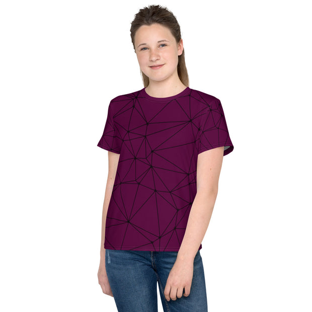 LSB Athletic T-Shirt in Tyrian Purple
