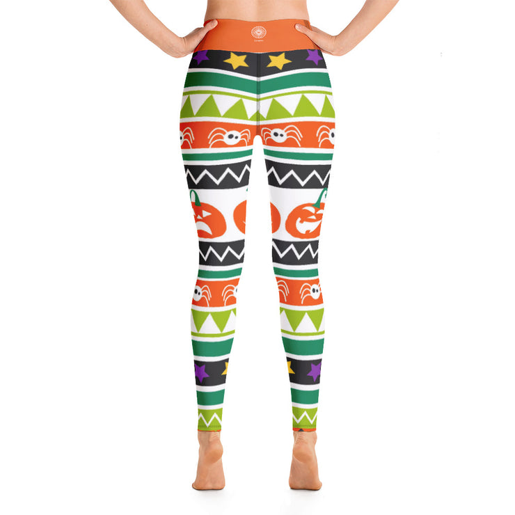 Activewear Athleisure Yoga Leggings similar to athleisure yoga leggings by Lululemon Athletica, Fabletics, Sweaty Betty, Under Armour, Nike, Nordstrom and Adidas for yoga, fitness, Pilates, workouts in moisture-wicking fabric, high fashion prints and bright colors for hiking, camping, surfing, running, swimming, snorkeling, and other outdoor activities as well as lounging, meditation, stretching and relaxing, all for the city girl