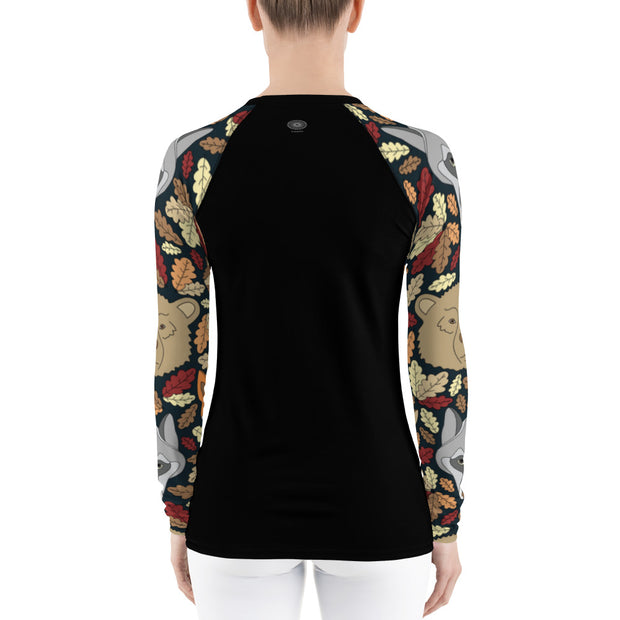 "Wilderness Friends" Fitness Top