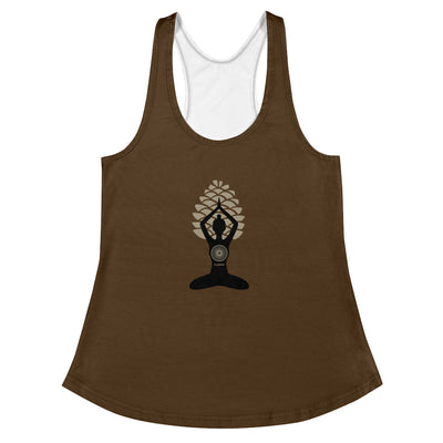 "Pine Perfection" Racerback Fitness Tank Top