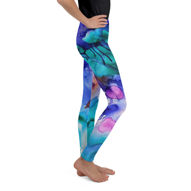 Bursting Canvas Young Lady Leggings