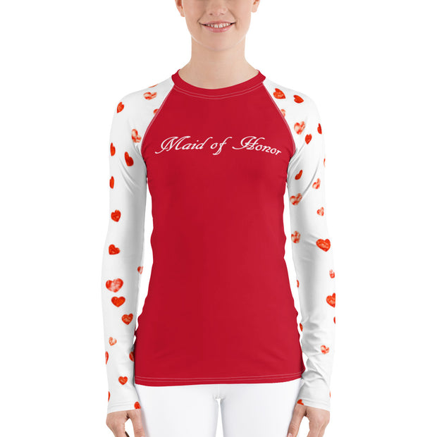 Happy Heart Maid of Honor Fitness Top