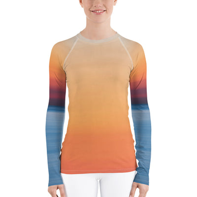 "Dawn on the Lake" Land & Sea Fitness Top