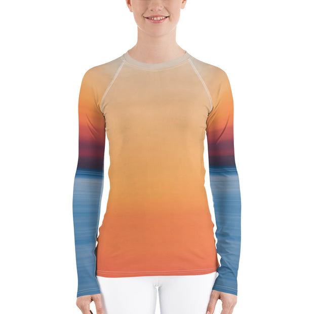 "Dawn on the Lake" Land & Sea Fitness Top