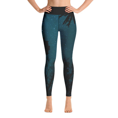 Activewear Athleisure Yoga Leggings similar to athleisure yoga leggings by Lululemon Athletica, Fabletics, Sweaty Betty, Under Armour, Nike and Adidas for yoga, fitness, Pilates, workouts in moisture-wicking fabric, high fashion prints and bright colors for hiking, camping, surfing, running, swimming, snorkeling, and other outdoor activities as well as lounging, meditation, stretching and relaxing, all for the city girl